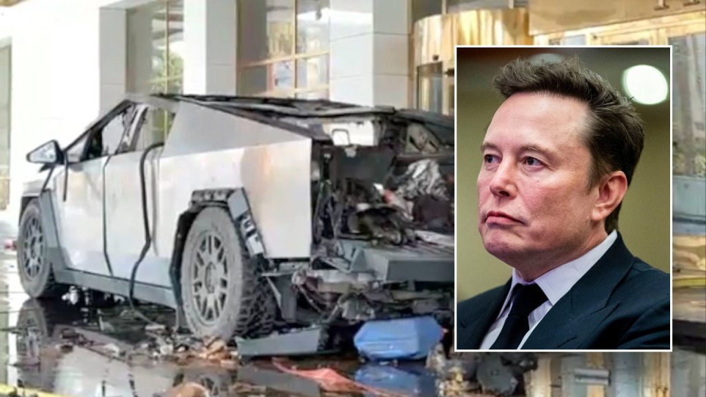 Elon Musk Jumps to Help After Cybertruck Blast, Says Suspect 'Choosed the Wrong Vehicle'