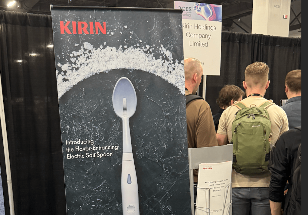 Kirin offers a taste of its electric salt scoop at CES 2025