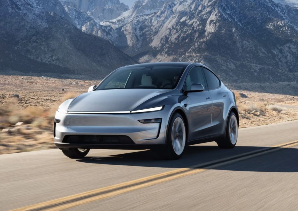 Tesla's redesigned Model Y