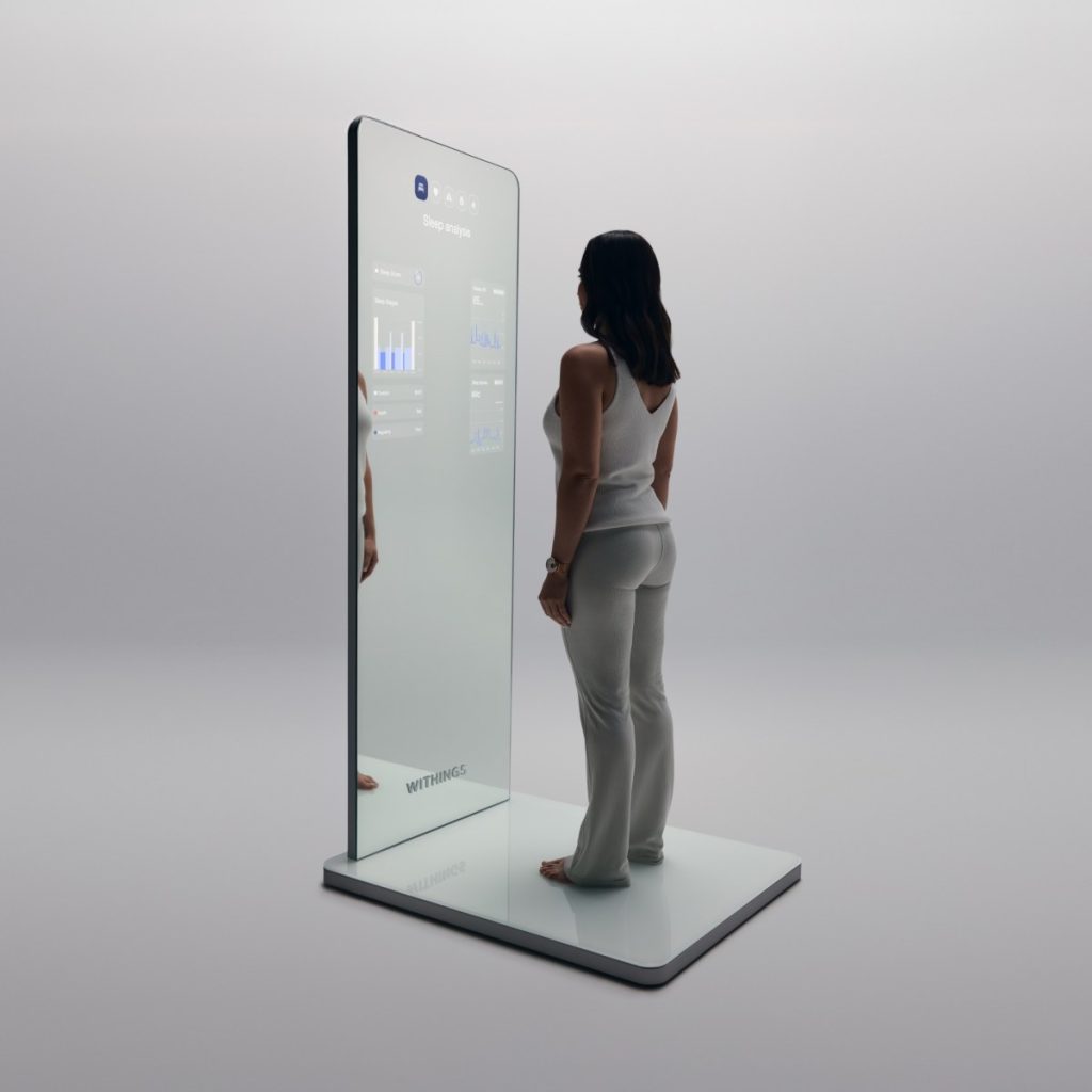 Withings' Omnia is a full-sized body-scanning health mirror