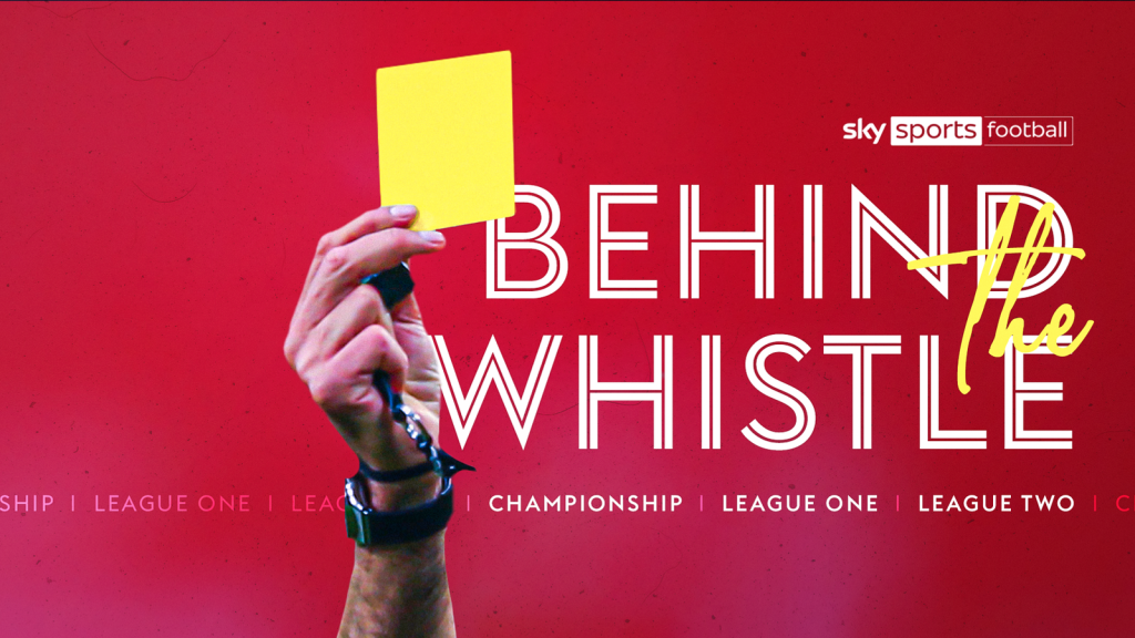 Behind the whistle