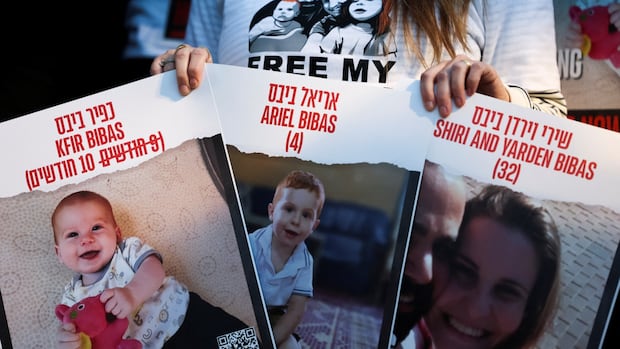 Hamas says she will return body of 4 hostages on Thursday, including the Bibas family