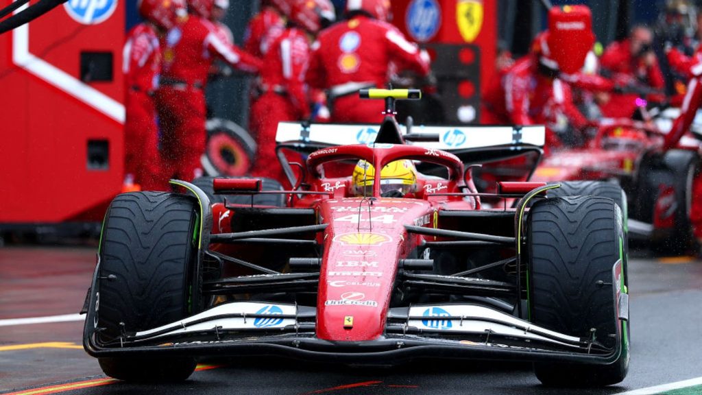 Ferrari explain why Lewis Hamilton, Charles Leclerc left on smooth tires in the Australian drama GP Rain | F1 news