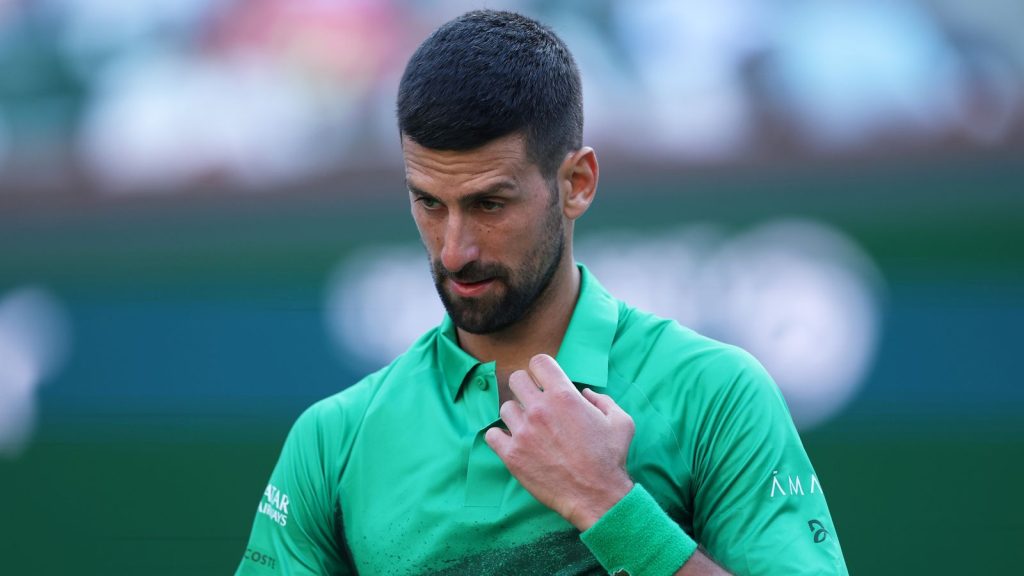 Novak Djokovic amazed by the lucky loser van de Zandschulp in Indian Wells | Tennis news